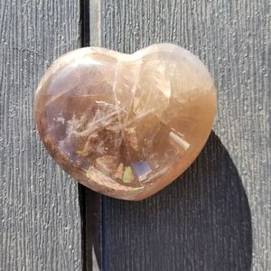 Smokey Quartz Crystal Heart